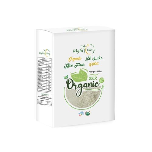 Organic Rice Flour 500 g -Right Diet