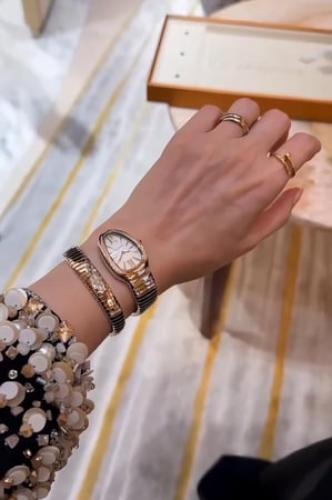 ساعة الافعى الاكثر أناقة