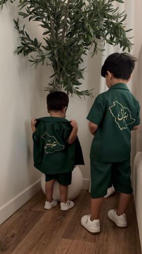 طقم اليوم الوطني قميص + شورت