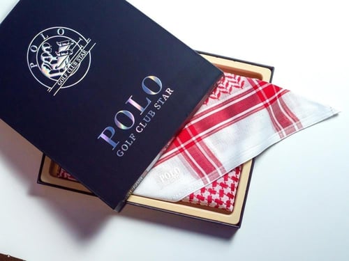 شماغ بولو مودرن احمر