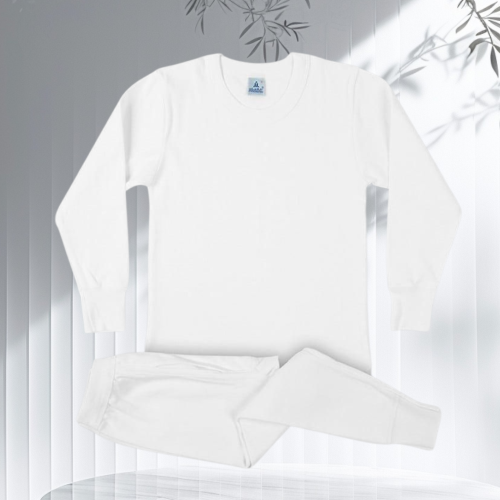 طقم يجامة برومان شتوي ولادي كم طويل