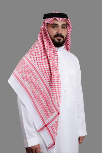 شماغ البسام بصمة ٢٩ انجليزي اصلي