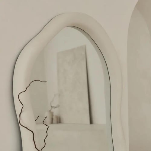 مرآة لورينا خشبية راقية (موديل MR-0030)