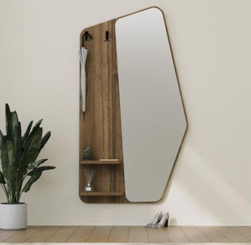 مرآة كاريسا خشبية راقية (موديل MR-0023)