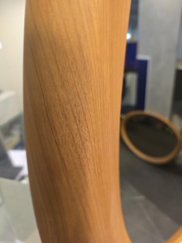 مرآة كاميليا خشبية فريدة (موديل MR-0012)