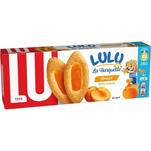 بسكويت لولو بالمشمش (Lu Lulu) 120 جرام فرنسى