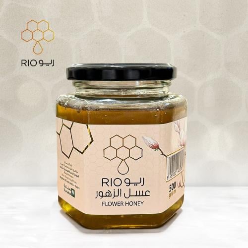عسل زهور طبيعي 500 جرام