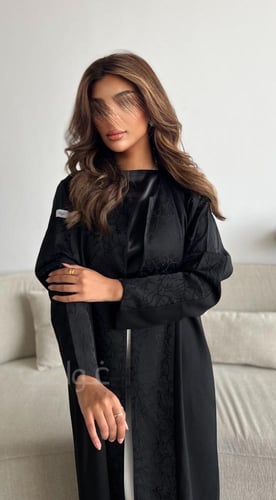 بكج عباية + فستان تحت العباية 11162