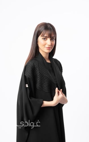 عباية + فستان تحت العباية - 11082