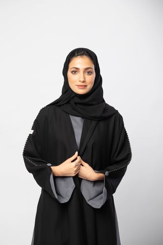 عباية + فستان تحت العباية - 11058