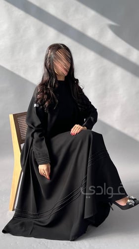 عباية عيد سواء كلوش كامل بقيطان- 11202