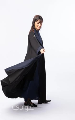عباية + فستان تحت العباية 11094