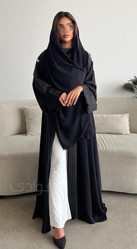 بكج عباية + فستان تحت العباية 11131