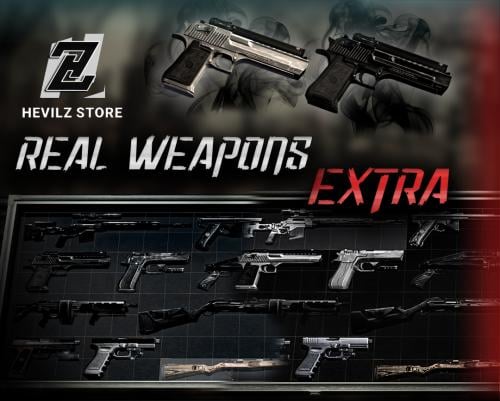 نسخة اضافية - Real Weapons Mod EXTRA