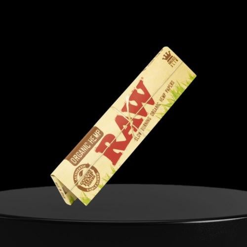 ورق راو اورقانيك حجم ملكي كبير كينق سايز أصلي للتدخين - RAW Organic Hemp King Size Slim Paper
