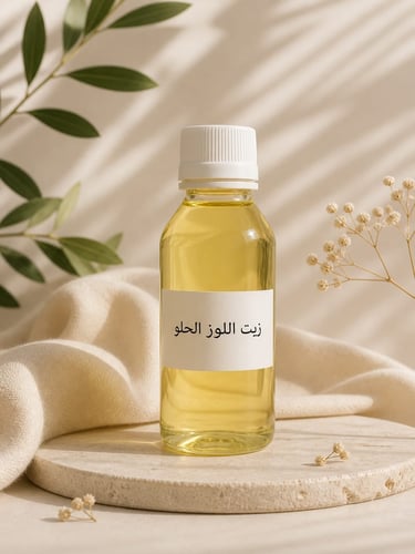 زيت اللوز الحلو