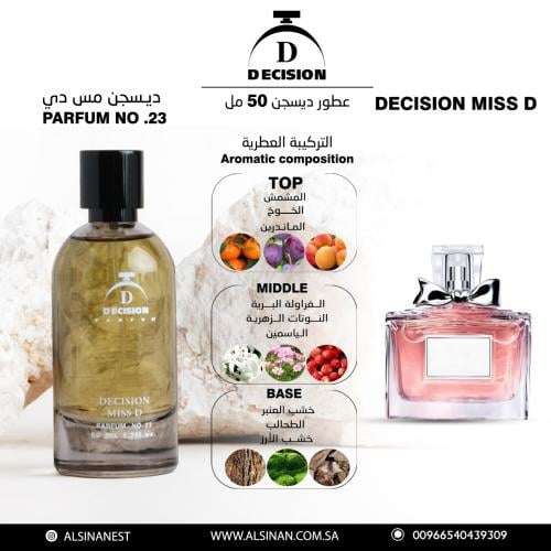 عطر رقم 23 ديسجن مس دي