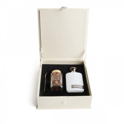 طقم امبيشن ( عطر امبيشن وايت +معمول السنان المميز...