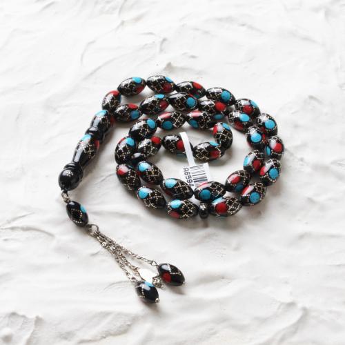 مسباح يسر مطعم بالفضة و الاحجار