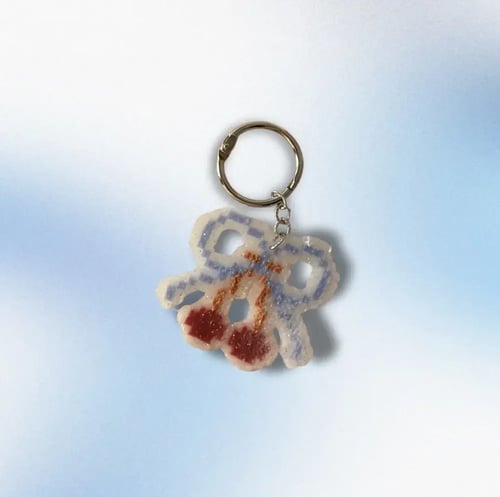 ميدالية | Cherry Bow Keychain