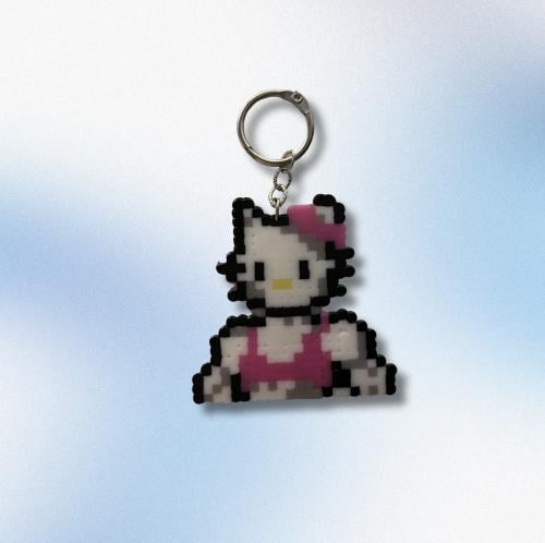ميدالية هيلو كيتي معضلة| Muscular Hello Kitty Keyc...