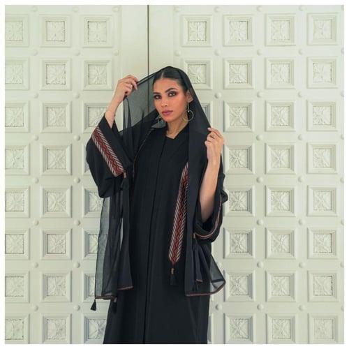 Silk abaya
