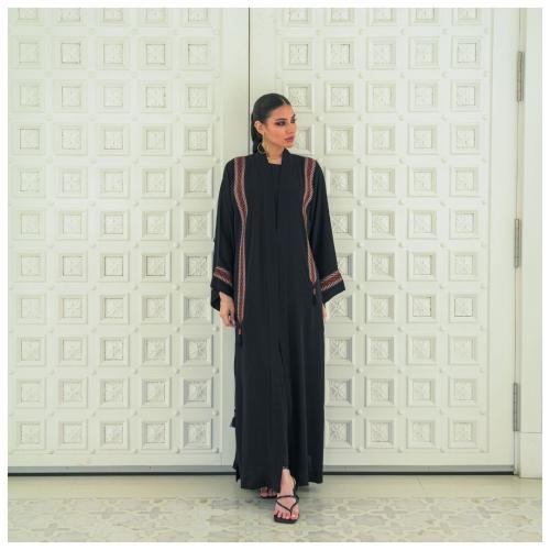 Silk abaya