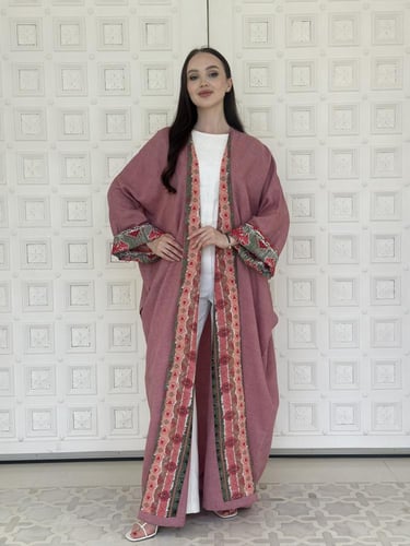 Summer cotton abaya