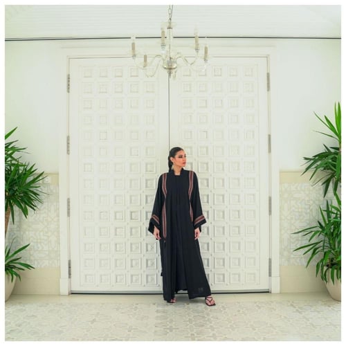 Silk abaya