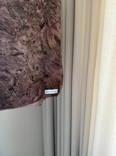 طرحة وردي مشجر