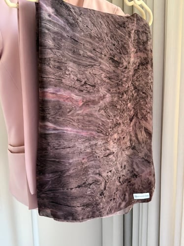 طرحة وردي مشجر