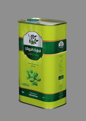 زيت زيتون حجم 1 لتر من قطوف الجوف