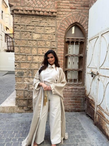 جلابية قطعتين جمسوت وجكت