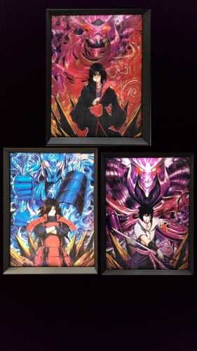 لوحات أنمي 3D متعدده الصور