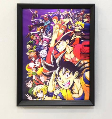 لوحات أنمي 3D متعدده الصور