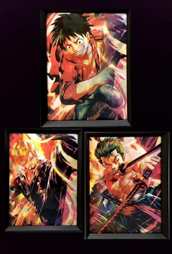 لوحات أنمي 3D متعدده الصور