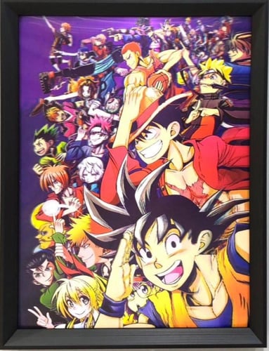 لوحات أنمي 3D متعدده الصور