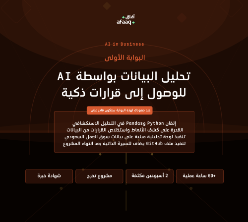 تحليل البيانات بواسطة AI للوصول إلى قرارات