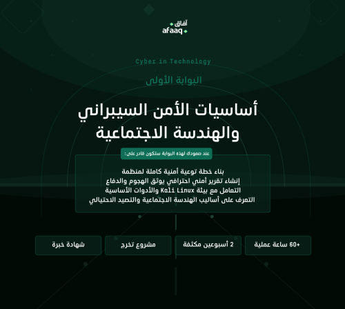 أساسيات الأمن السيبراني والهندسة الاجتماعية