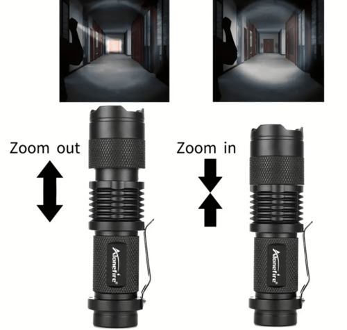 كشاف صغير للحمل اليومي مفيد للدراجة النارية
