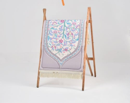 سجادة صلاة مريحة_مبطنة اسفنج طبي 2سم مريح للقدمين...