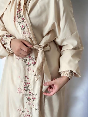 شرشف صلاة بلون سكري متوفر بجميع الألوان من (سجادتك...