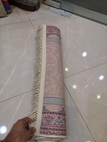 سجادة مزود بالباد مانع للانزلاق