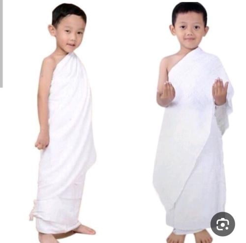 احرام او احرامات الحج والعمرة للاطفال