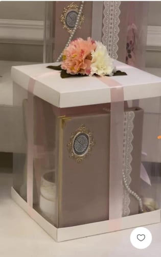 بكس هدايا ايمانية سجادة +شرشف +مصحف+سبحة+مبخرة. 5ق...