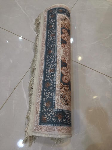 سجاددة صلاة مزود بالباد مانع للانزلاق ناعمة