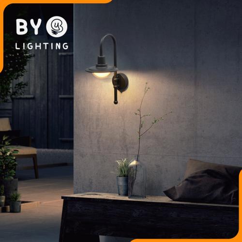 Outdoor wall garden lighting with modern design, 8 watts, yellow lighting