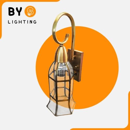 جداري خارجي ذهبي مصنوع من النحاس مقاوم للصدأ والعو...