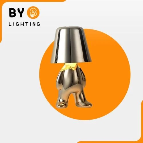 Table lamp nightlight touch operated