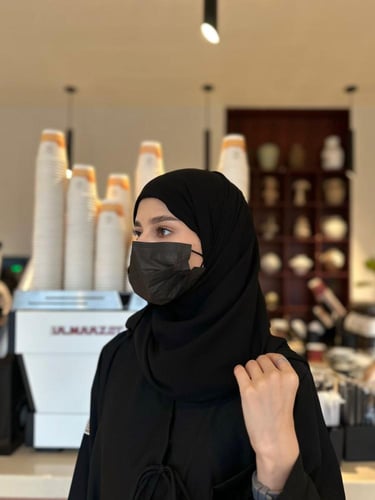 عرض 2 طرحة مبطنة قطن كامل